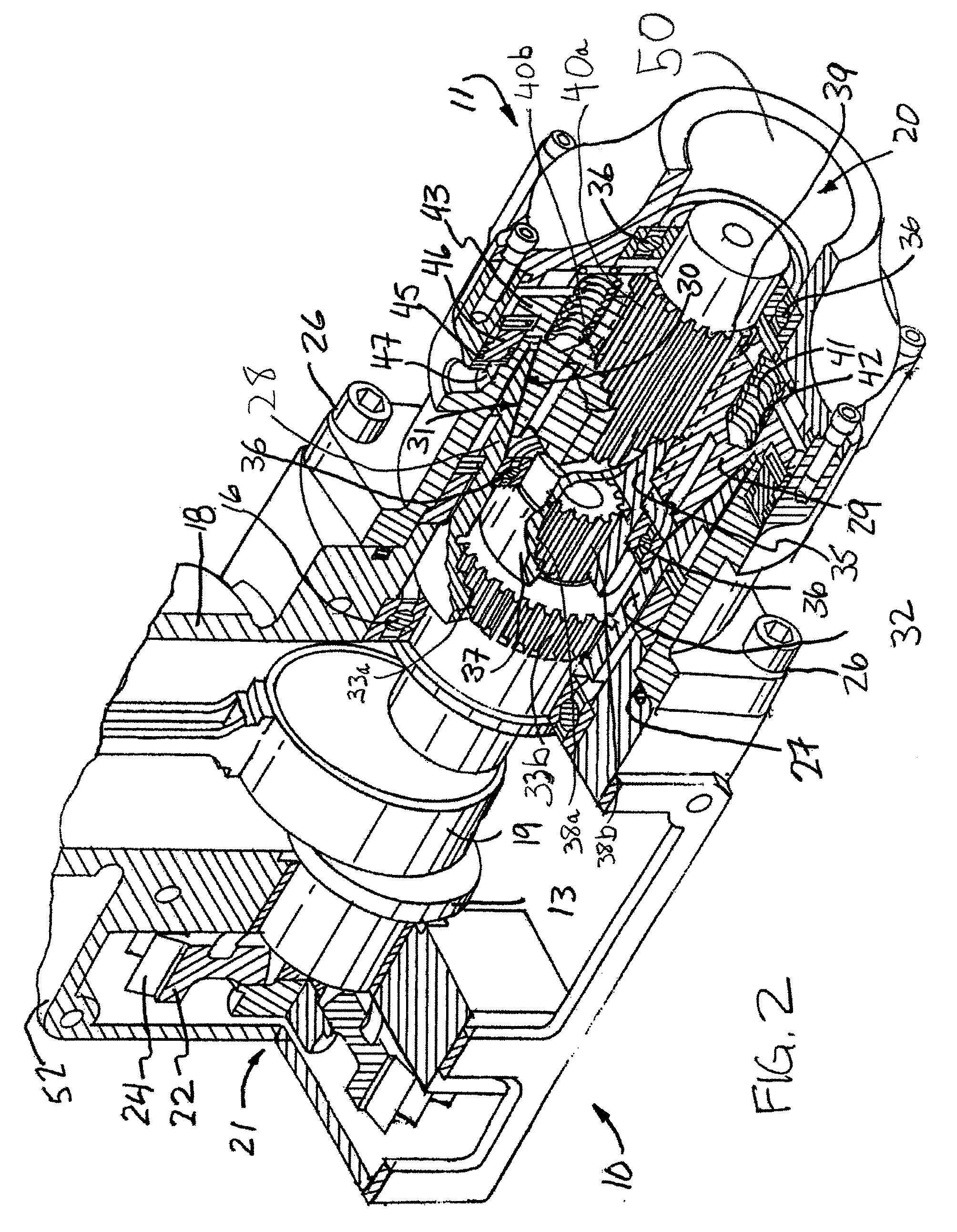 Drive Through Air Compressor With Cone Clutch