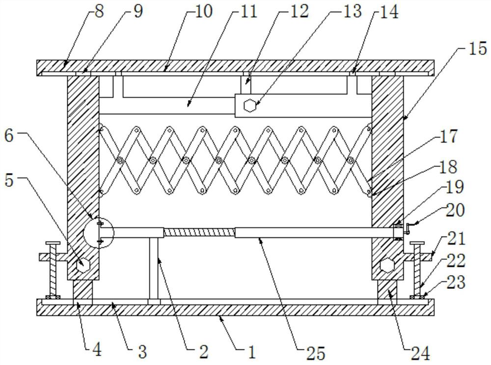 An adjustable clamping and reinforcing device and method for a prefabricated building exterior wall steel structure