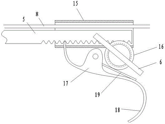 Long bone fracture intramedullary repositor capable of automatically feeding wire