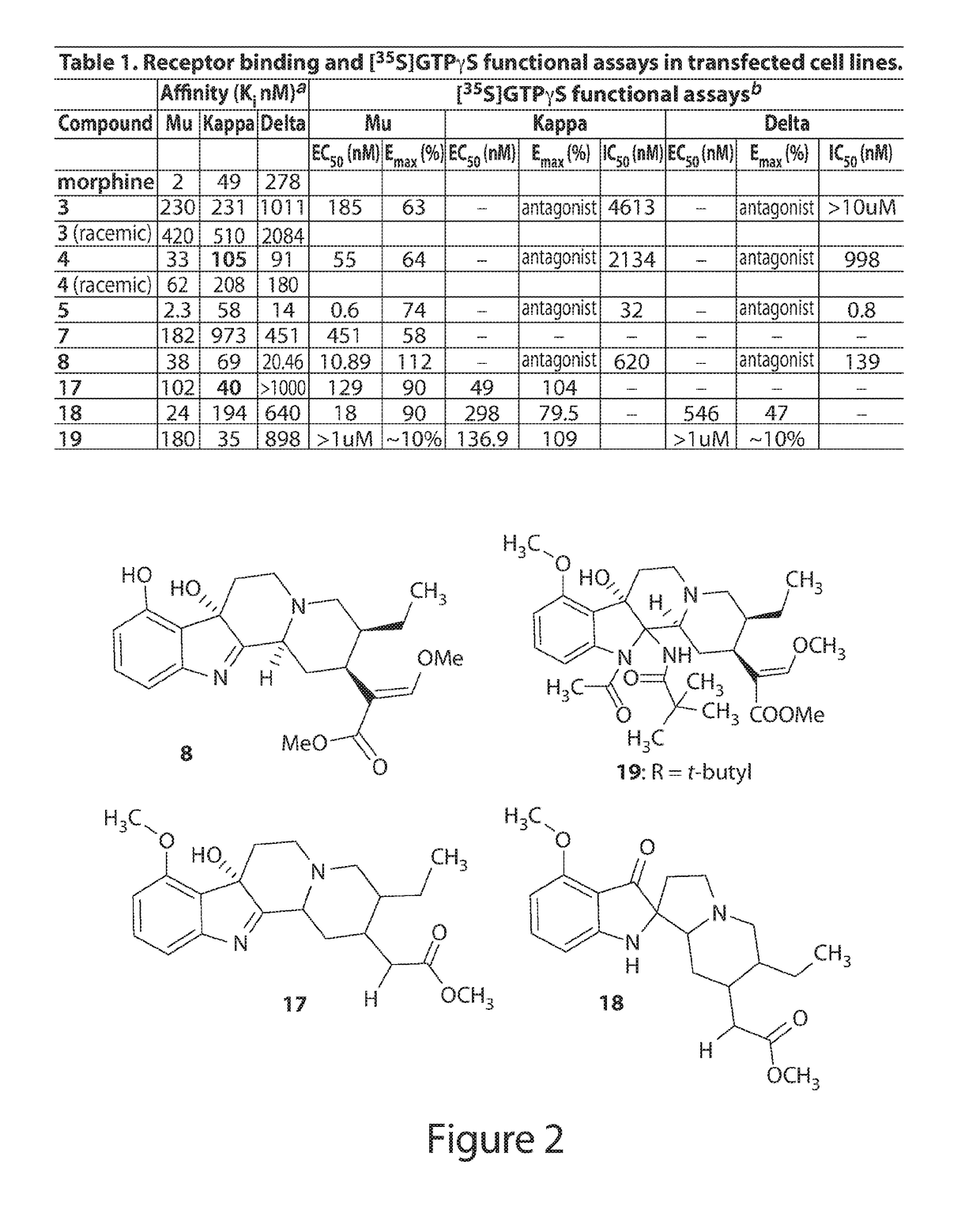 Mitragynine analogs and uses thereof