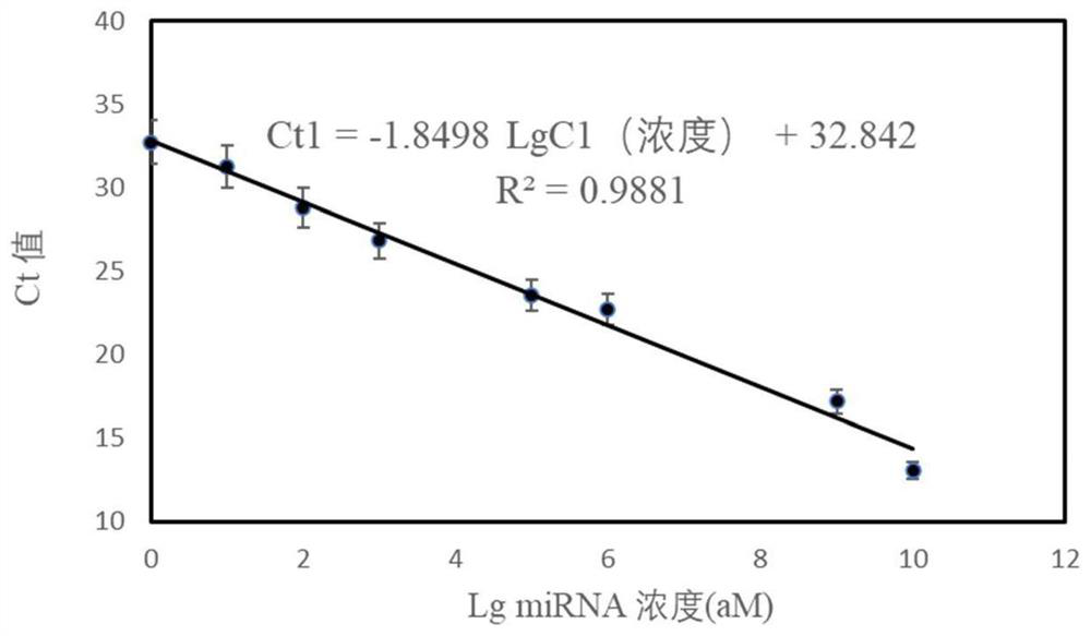 miRNA detection kit based on sulfo-modified loop-mediated isothermal amplification method