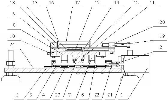 Reciprocating motion friction experiment device