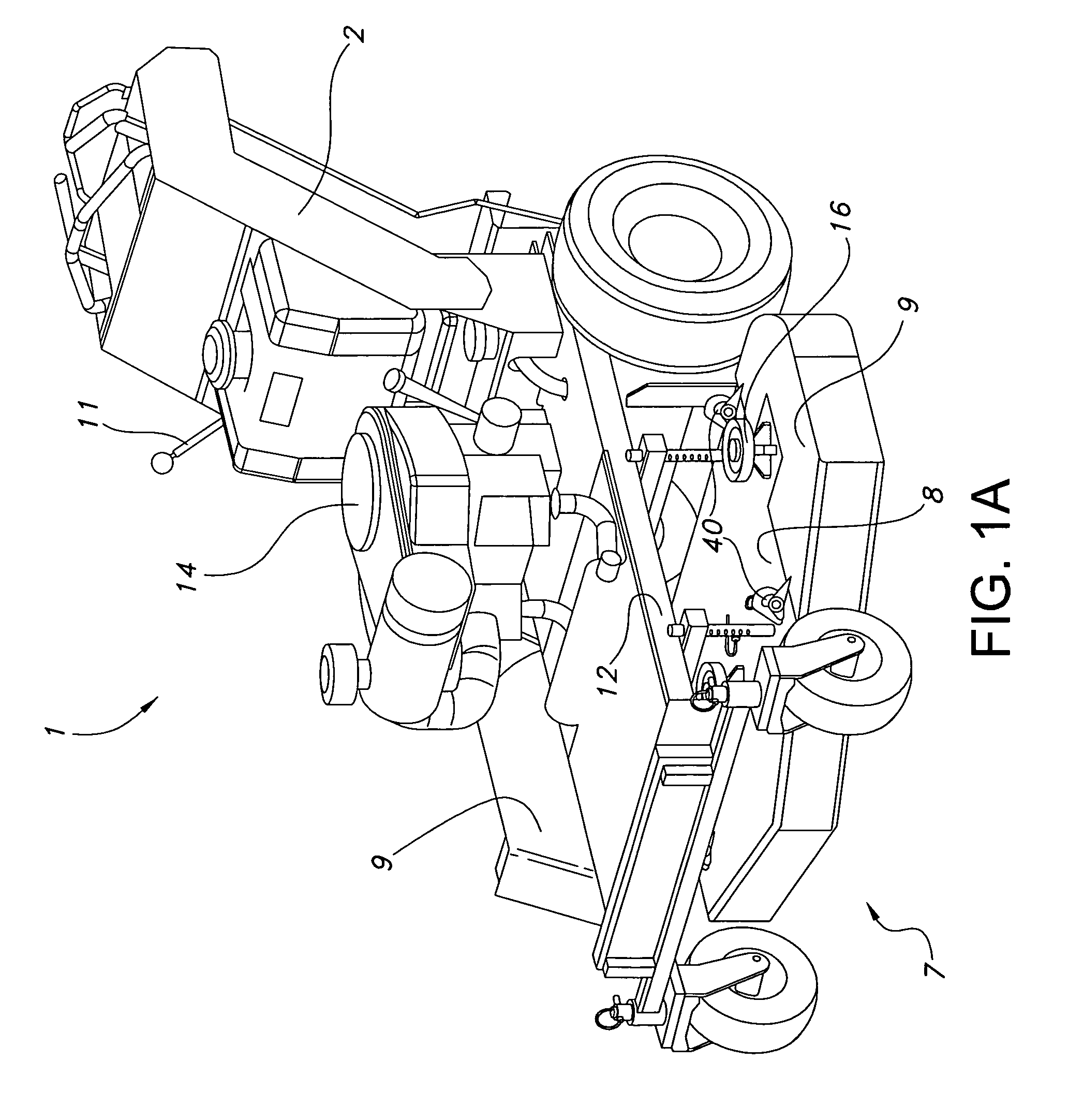 Folding deck mechanism