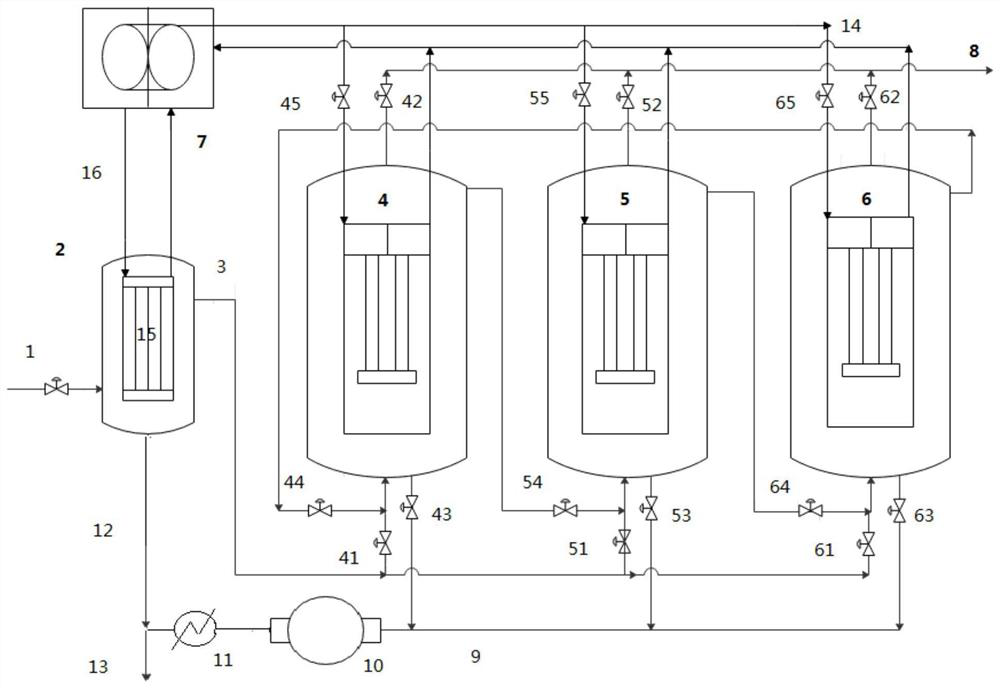 Low-temperature adsorption and high-temperature desorption efficient oil gas recovery method