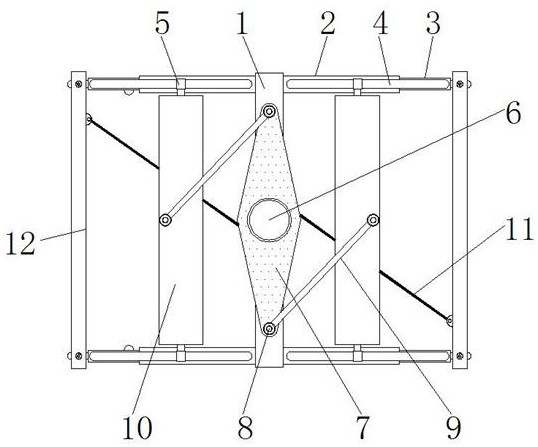 Bottom water spray rack for multi-angle spraying for high-pressure water spray vehicles