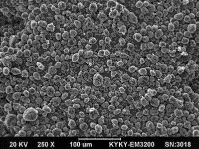 High-activity TiO2 nanometer pipe/ intermediate phase carbon microsphere composite material and preparation method and application thereof