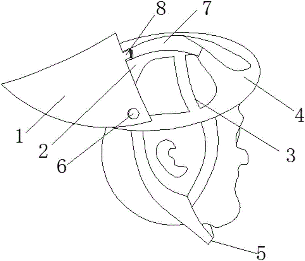 Safety device for preventing supine position