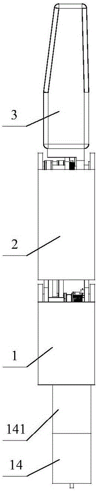 Four-linkage six-wheel idle-transmission parallel-clamping adaptive robot finger device