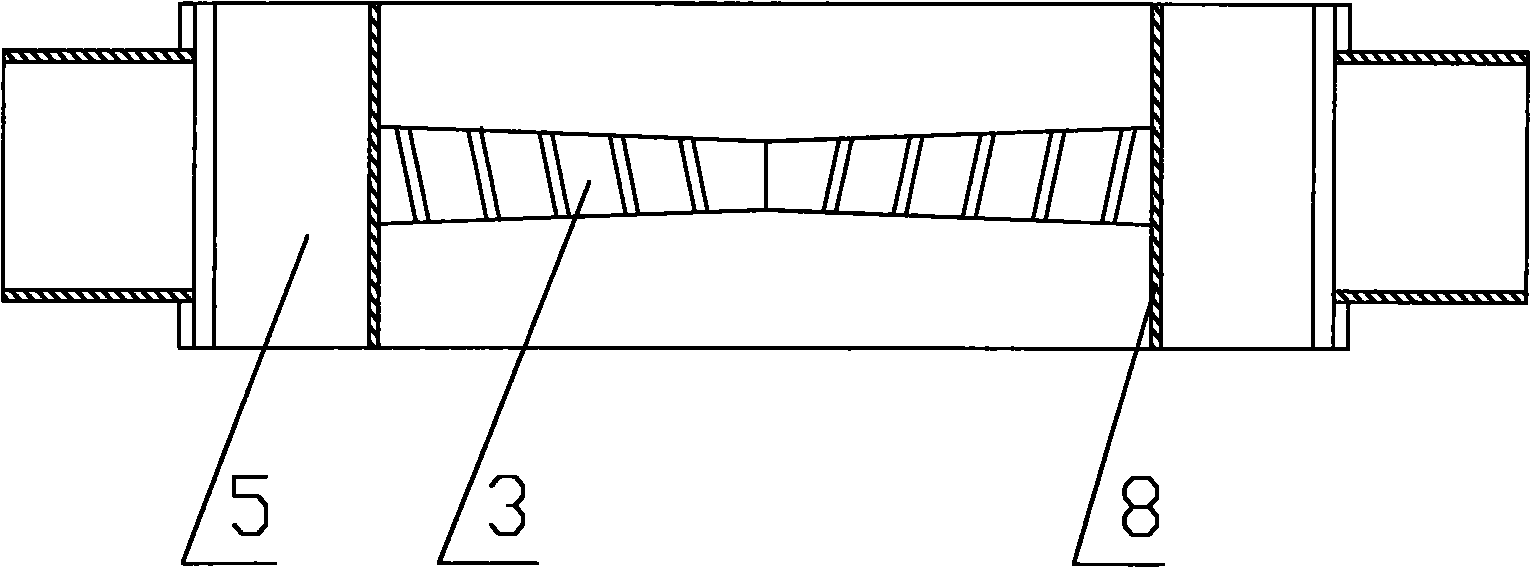 Tower feeding distributor