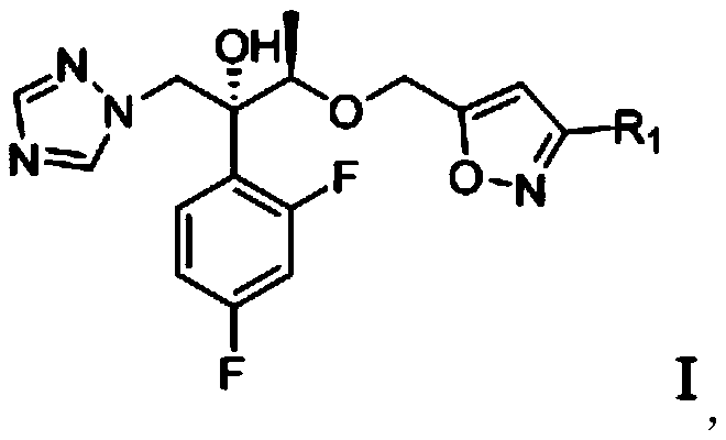 Triazole alcohol derivative as well as preparation method and application thereof