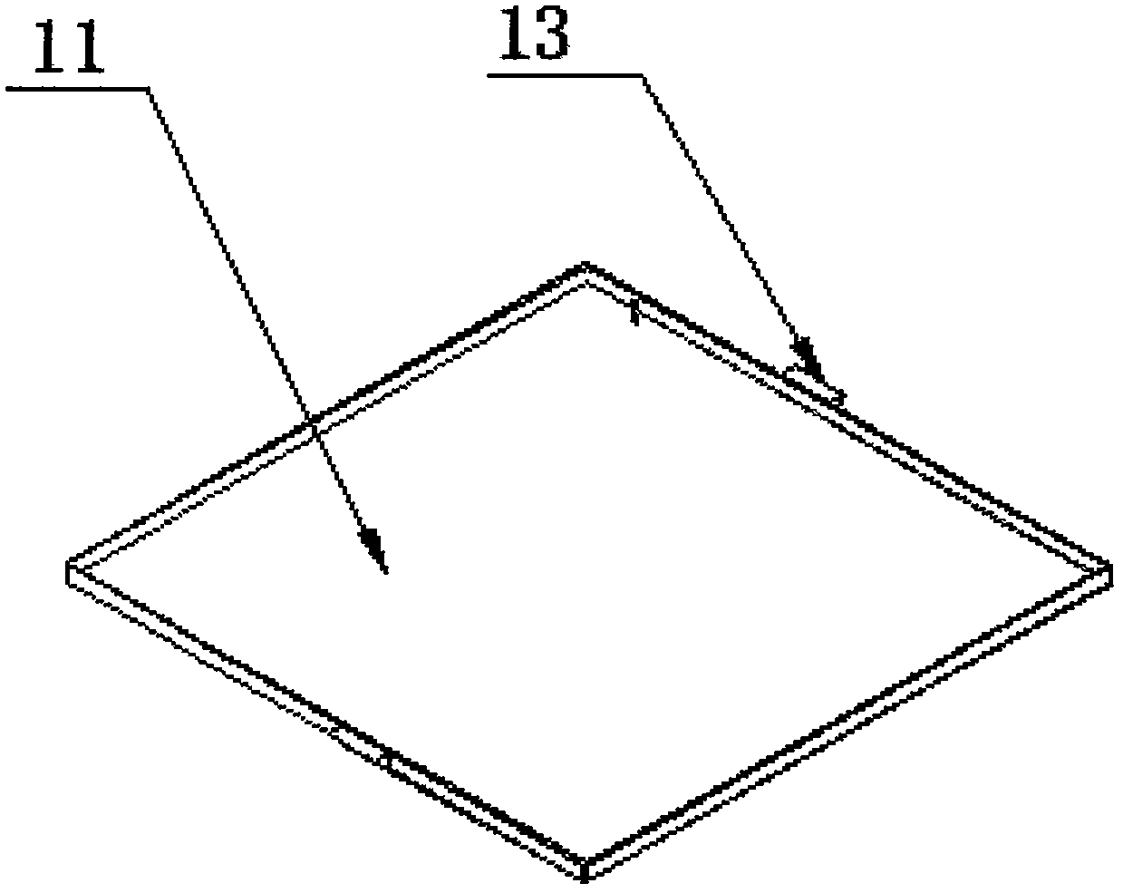 Automatic silicon crystal plate counting and integer packaging device