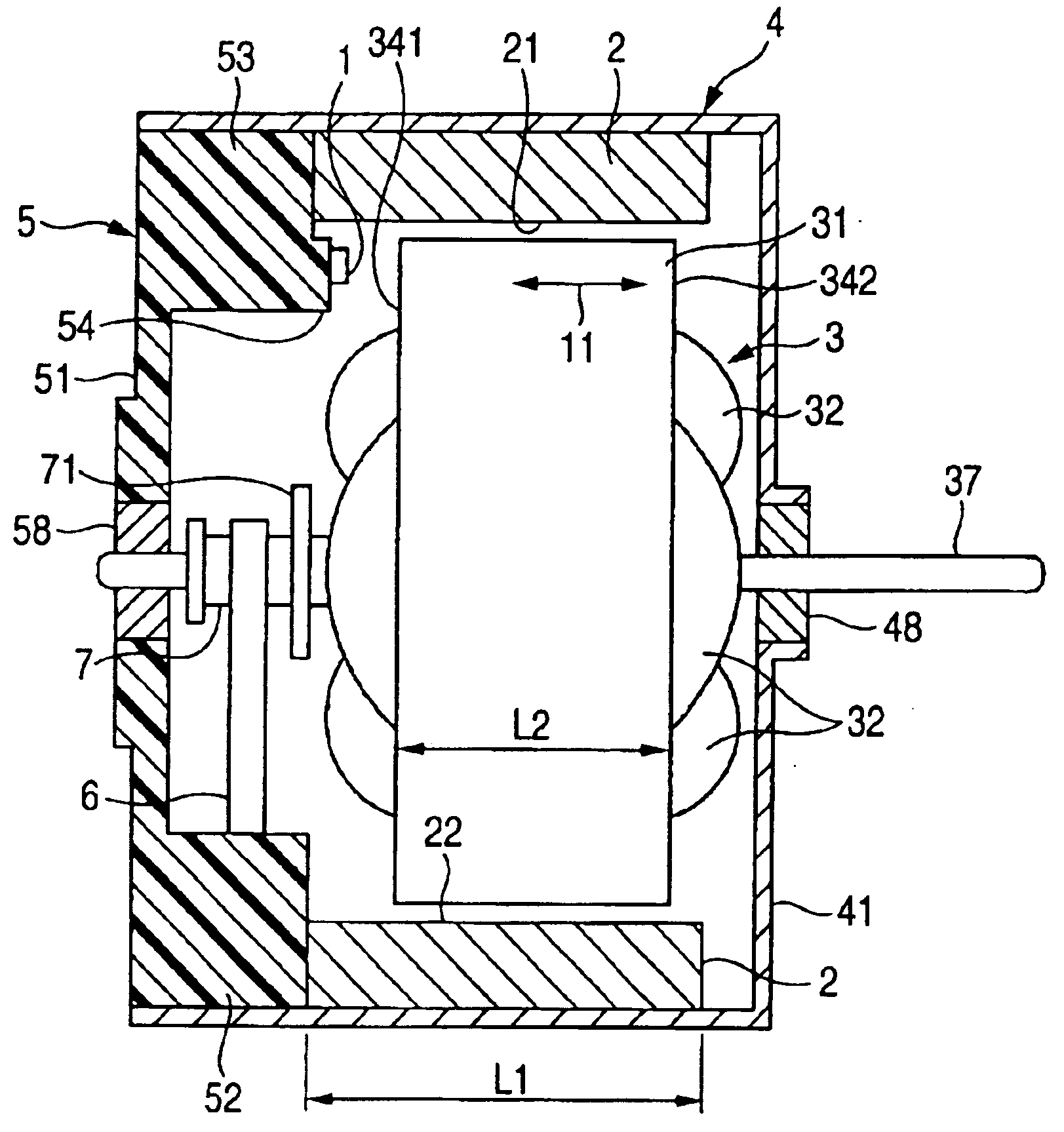 Brush motor