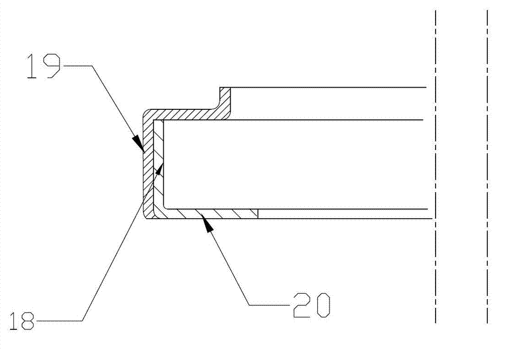 Rotary seal lip type seal ring assembly for rotating shaft