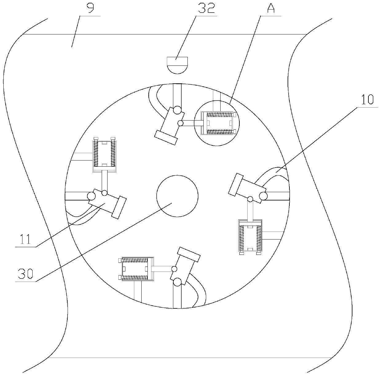 Safety lifting device used for building construction and with anti-icing function