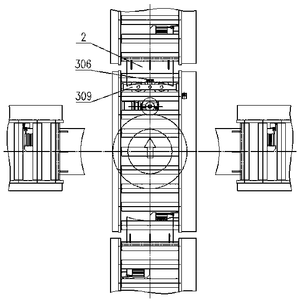 Safe position-limiting mechanism for automatic rotary table conveying device