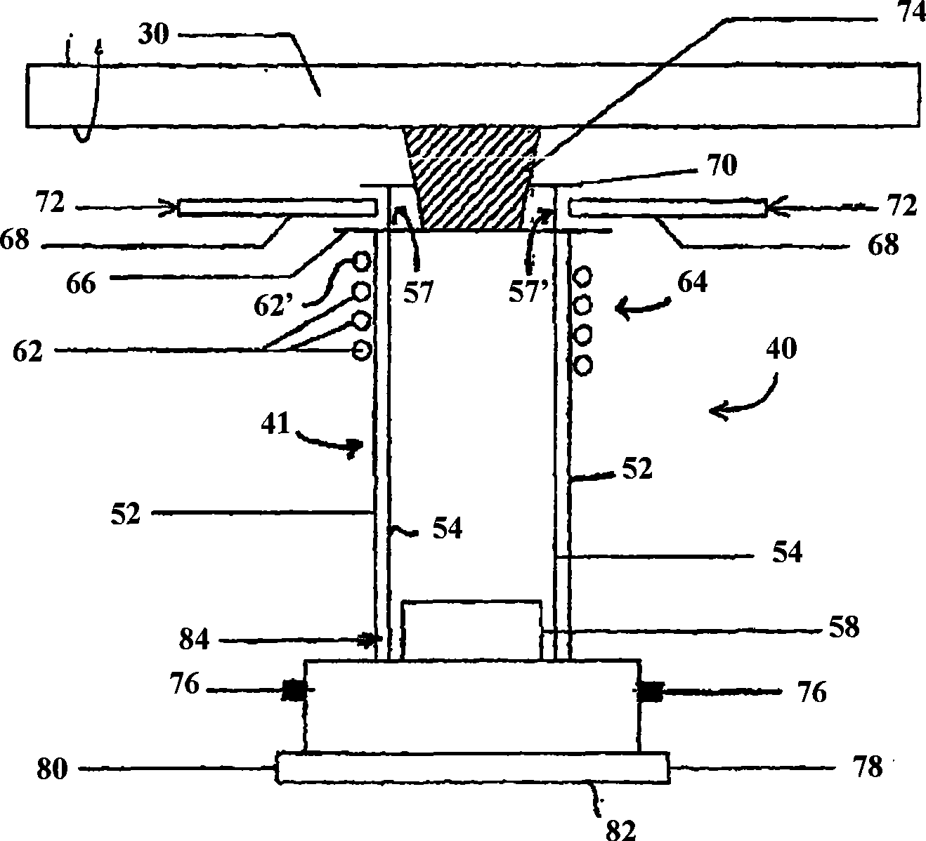 Plasma torch for making synthetic silica