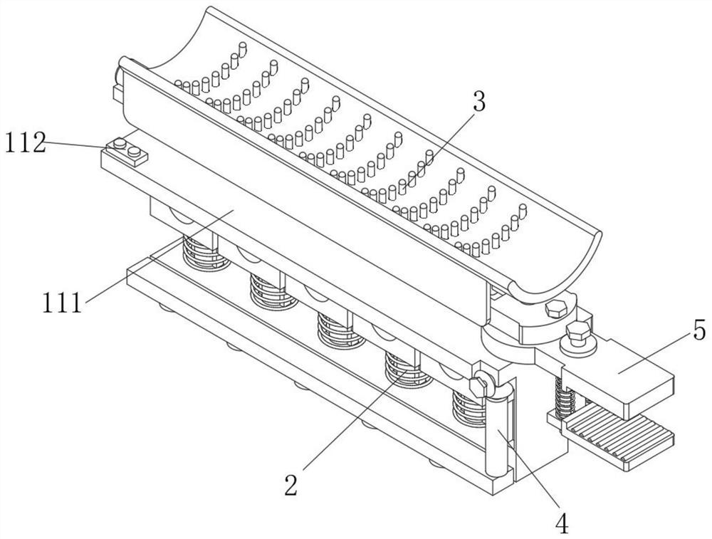 Clamping device for hemodialysis