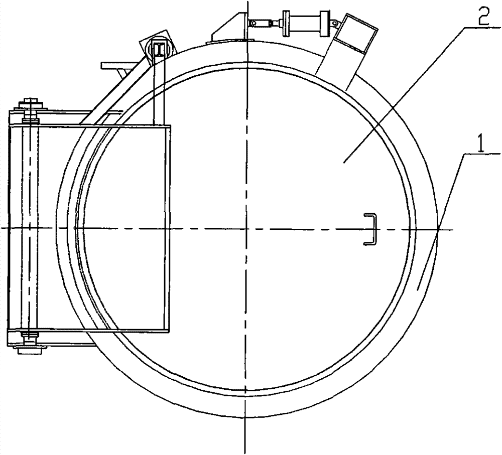 Device and method for slag afterheat self-decomposition