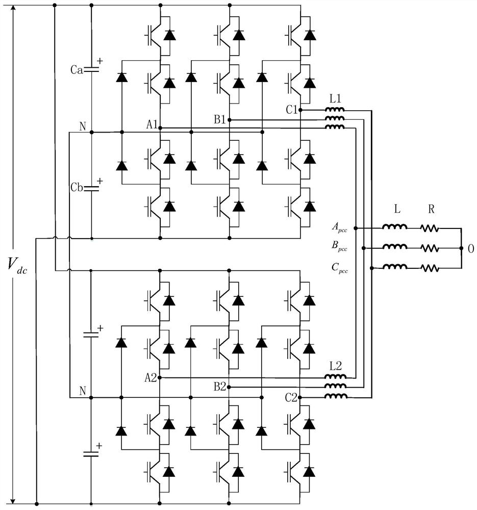 Zero common-mode voltage space vector modulation method for parallel three-level converters in photovoltaic grid-connected applications