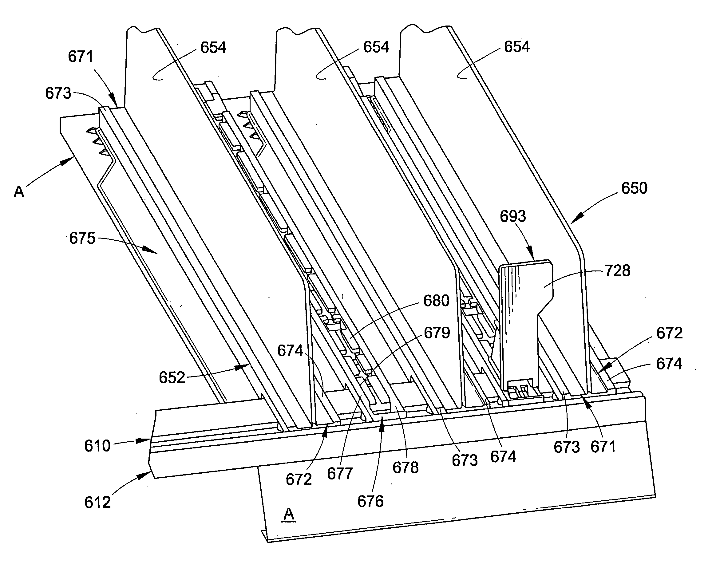 Adjustable shelving system