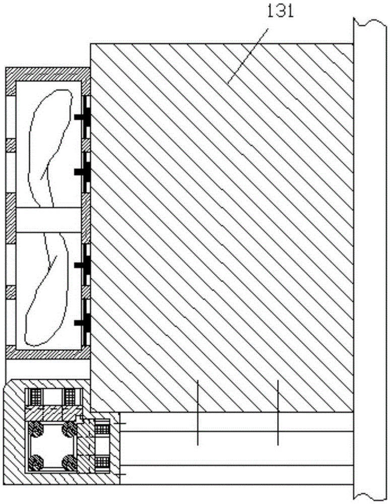 Power electrical component installation device with heat conduction blocks