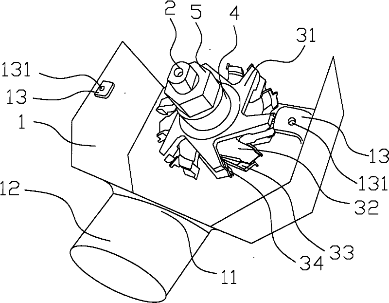 Device for machining tenons and mortises of wood floors