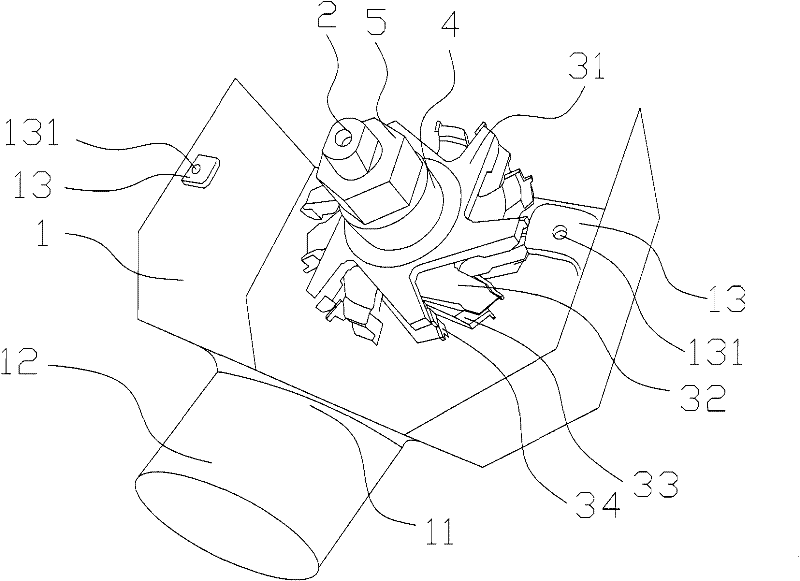 Device for machining tenons and mortises of wood floors