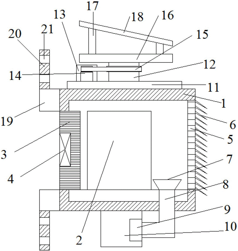 High-durable household mounting box for external unit of air conditioner