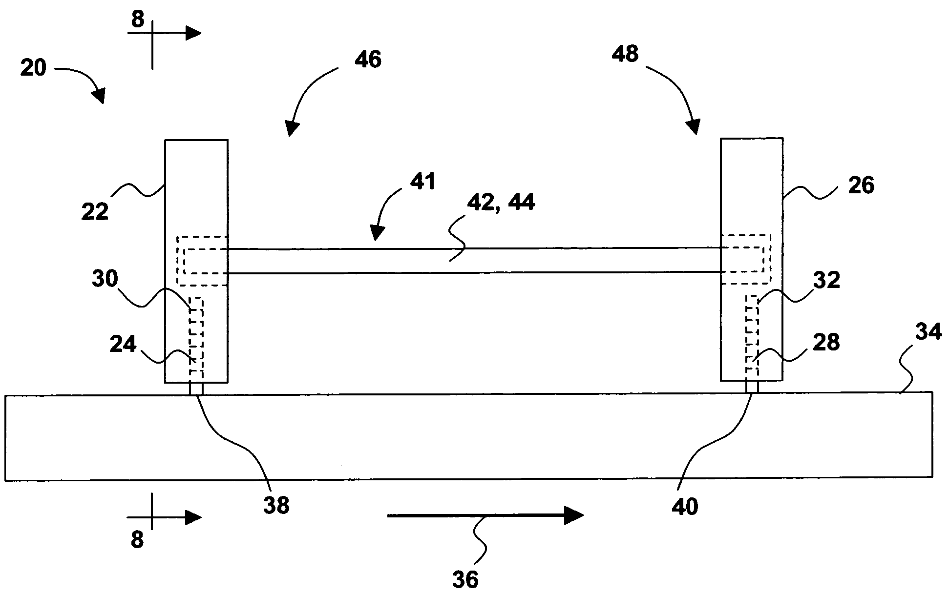 Lapping system with mutually stabilized lapping carriers