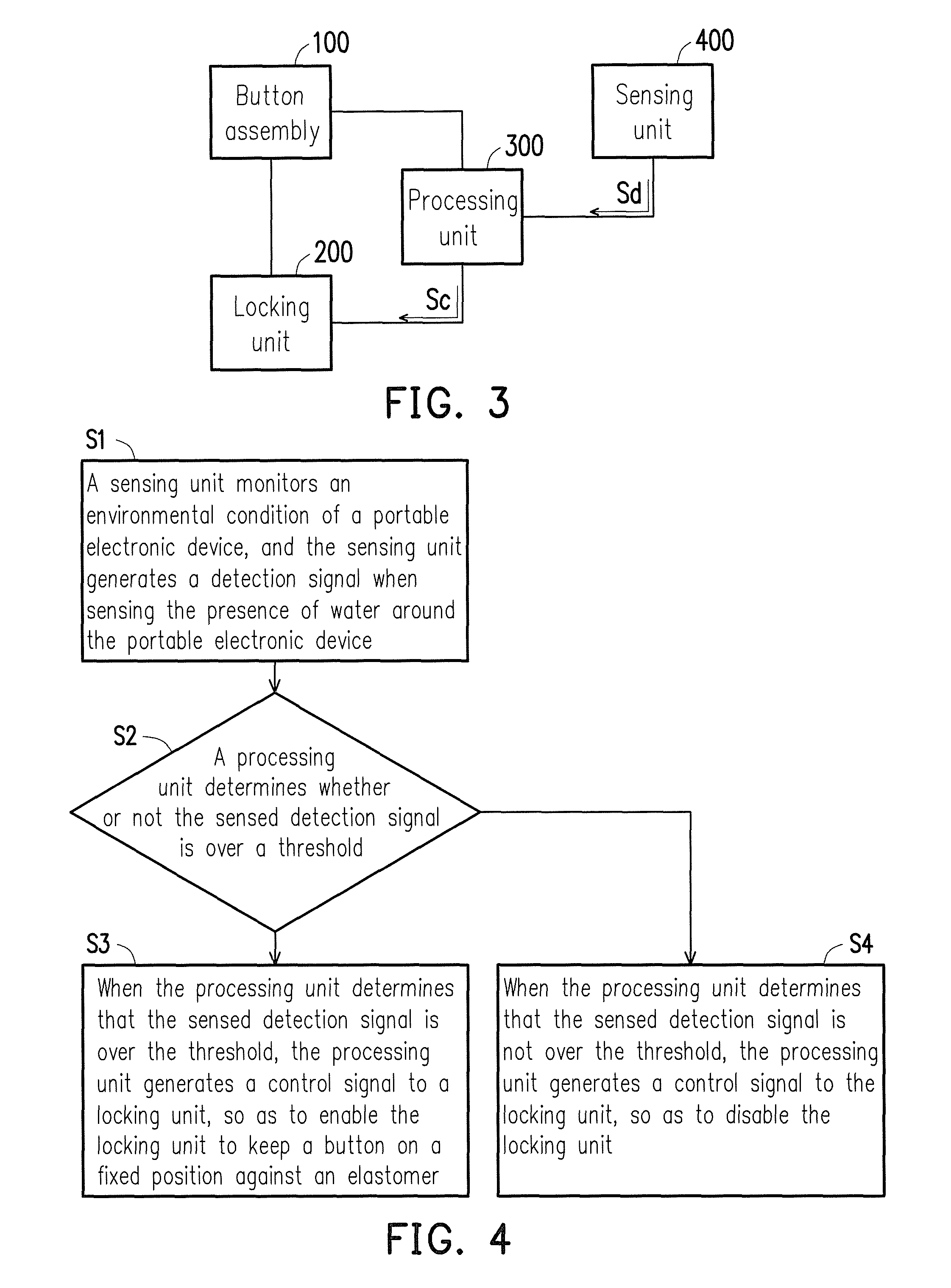 Portable electronic device and protection method thereof