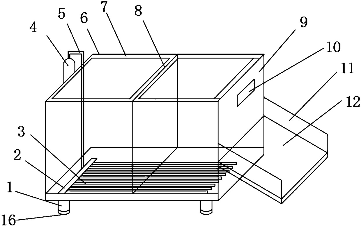 Fish releasing device for water conservancy and hydropower engineering