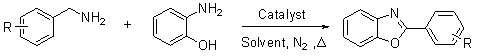 Method for preparing 2-substituted benzoxazole compound