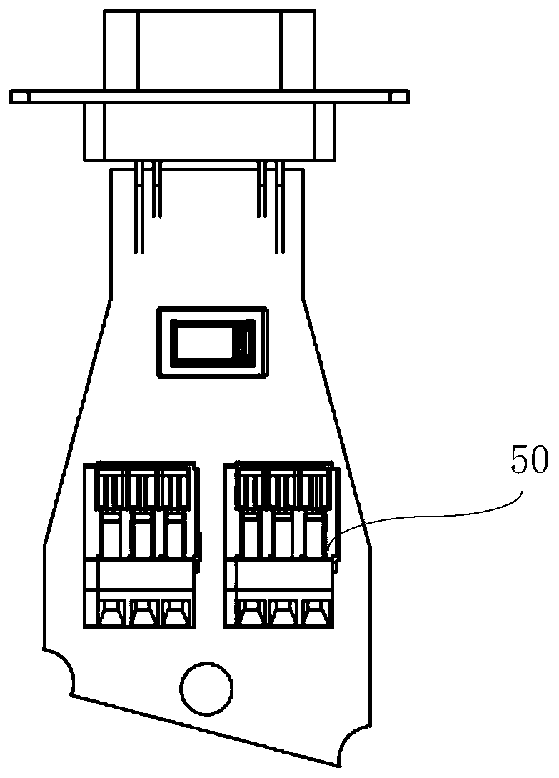 DB9 type bus joint