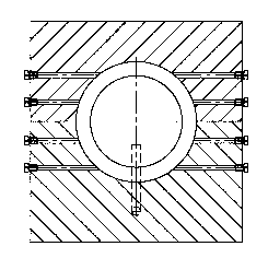 Integral forming process method of thin-wall hooped tube workpieces