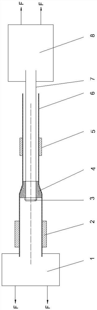 Method for expanding, drawing and forming metal pipe