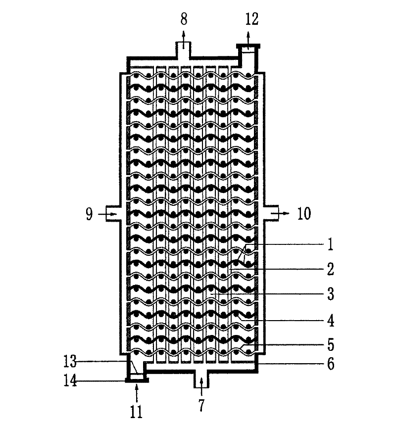 Hybrid artificial liver support system equipped with nano fibre sheet stacked reactor