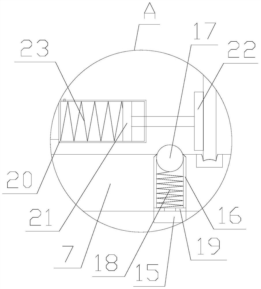 Polishing device for alloy pipeline