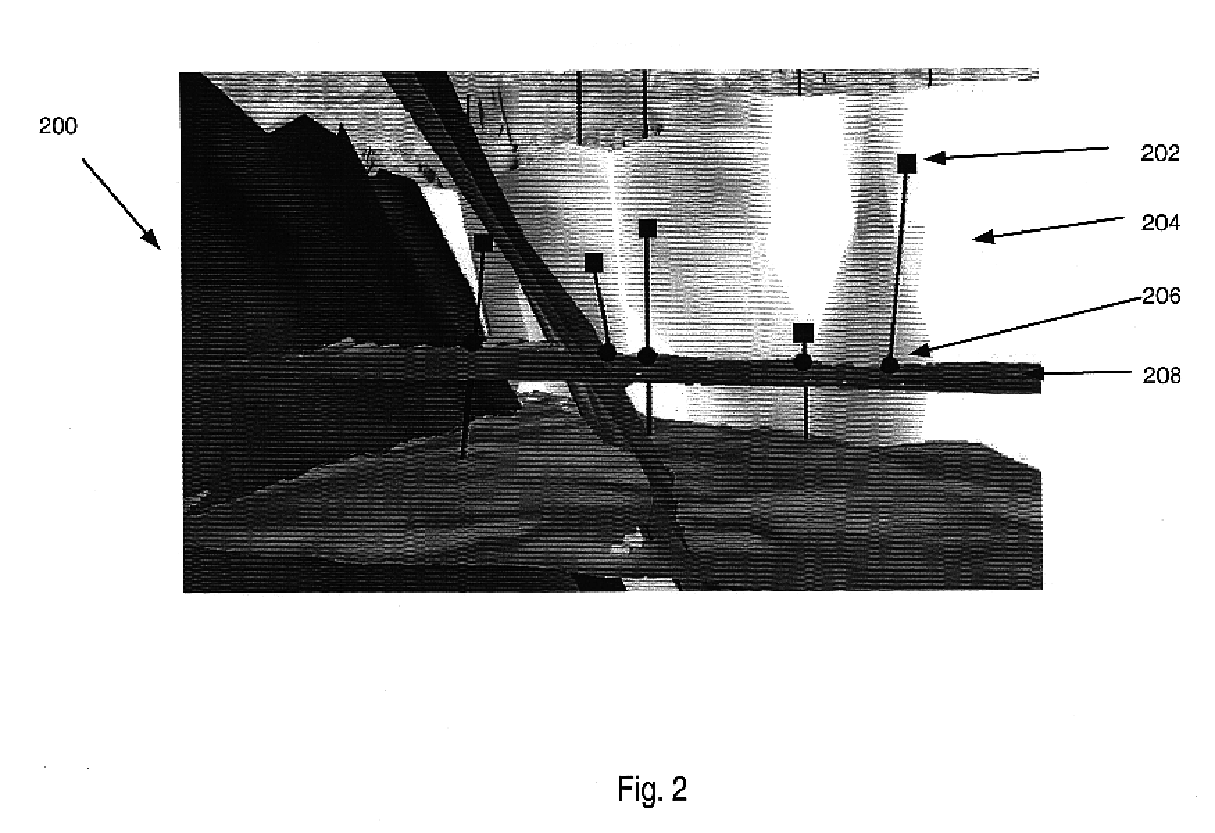 System and method for attaching drilling information to three-dimensional visualizations of earth models