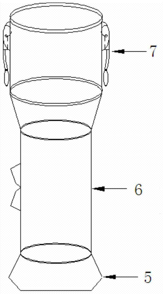 A portable ground wire rotation auxiliary device