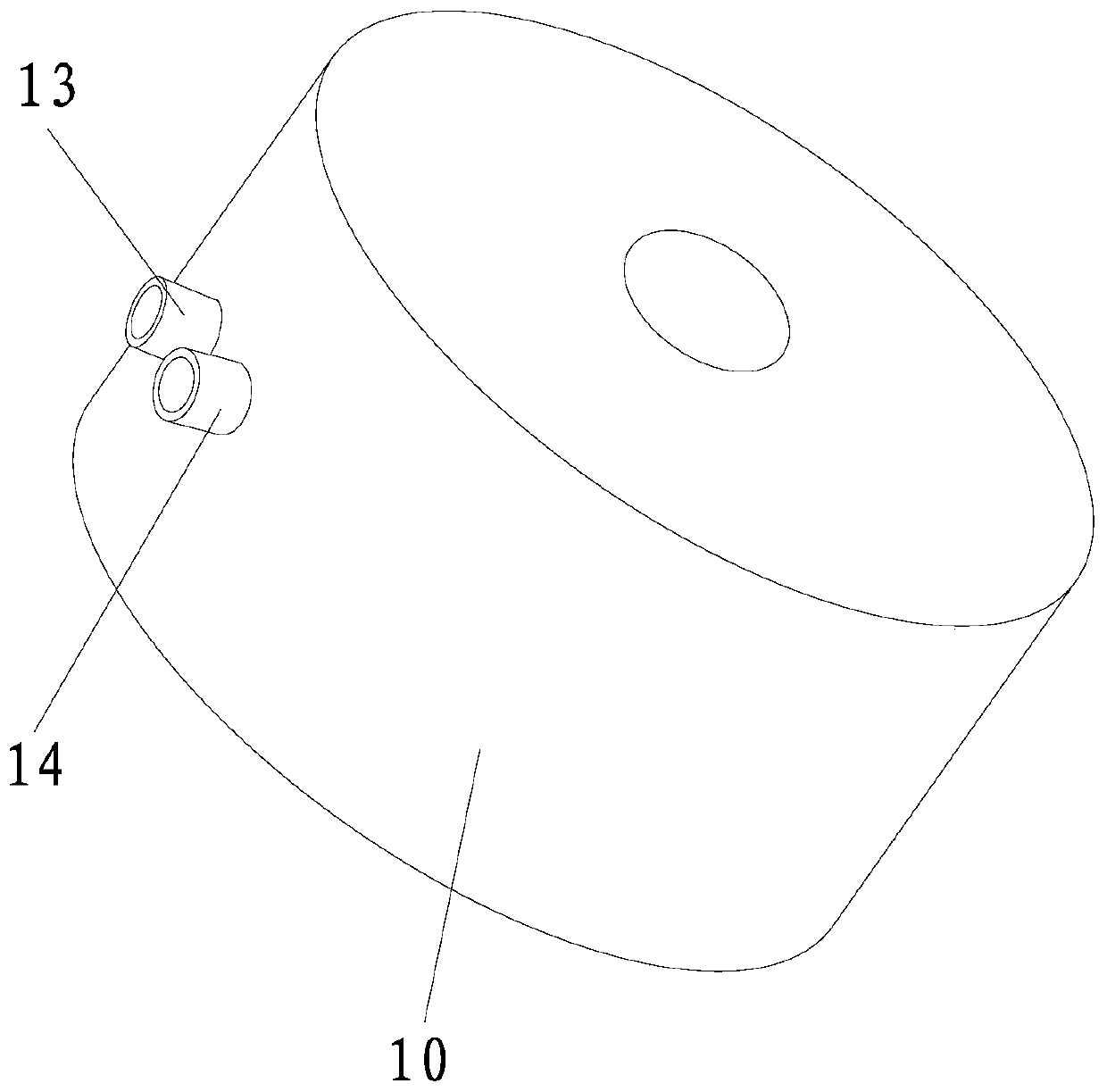 Efficient flux barrier motor based on hybrid cooling technology