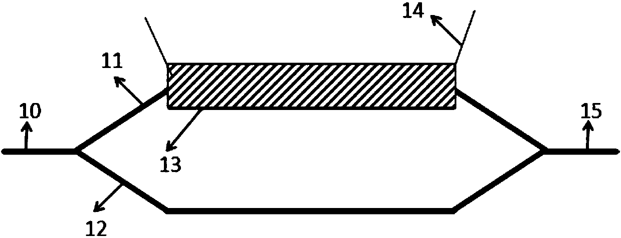 Array-adjustable optical attenuator, attenuation method implemented by same and method for manufacturing array-adjustable optical attenuator