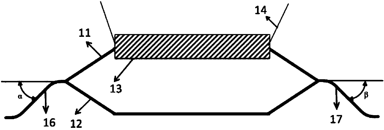 Array-adjustable optical attenuator, attenuation method implemented by same and method for manufacturing array-adjustable optical attenuator