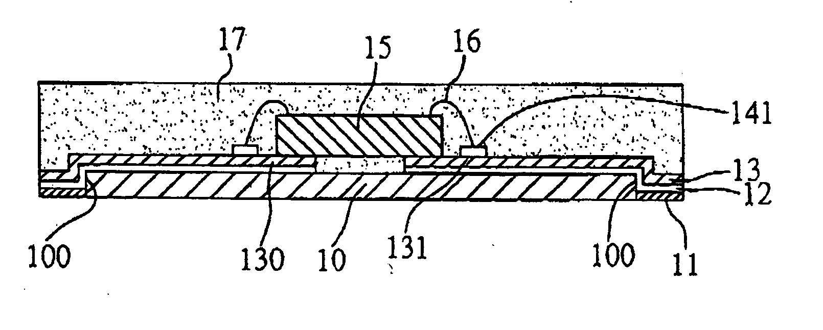 Semiconductor package free of substrate and fabrication method thereof