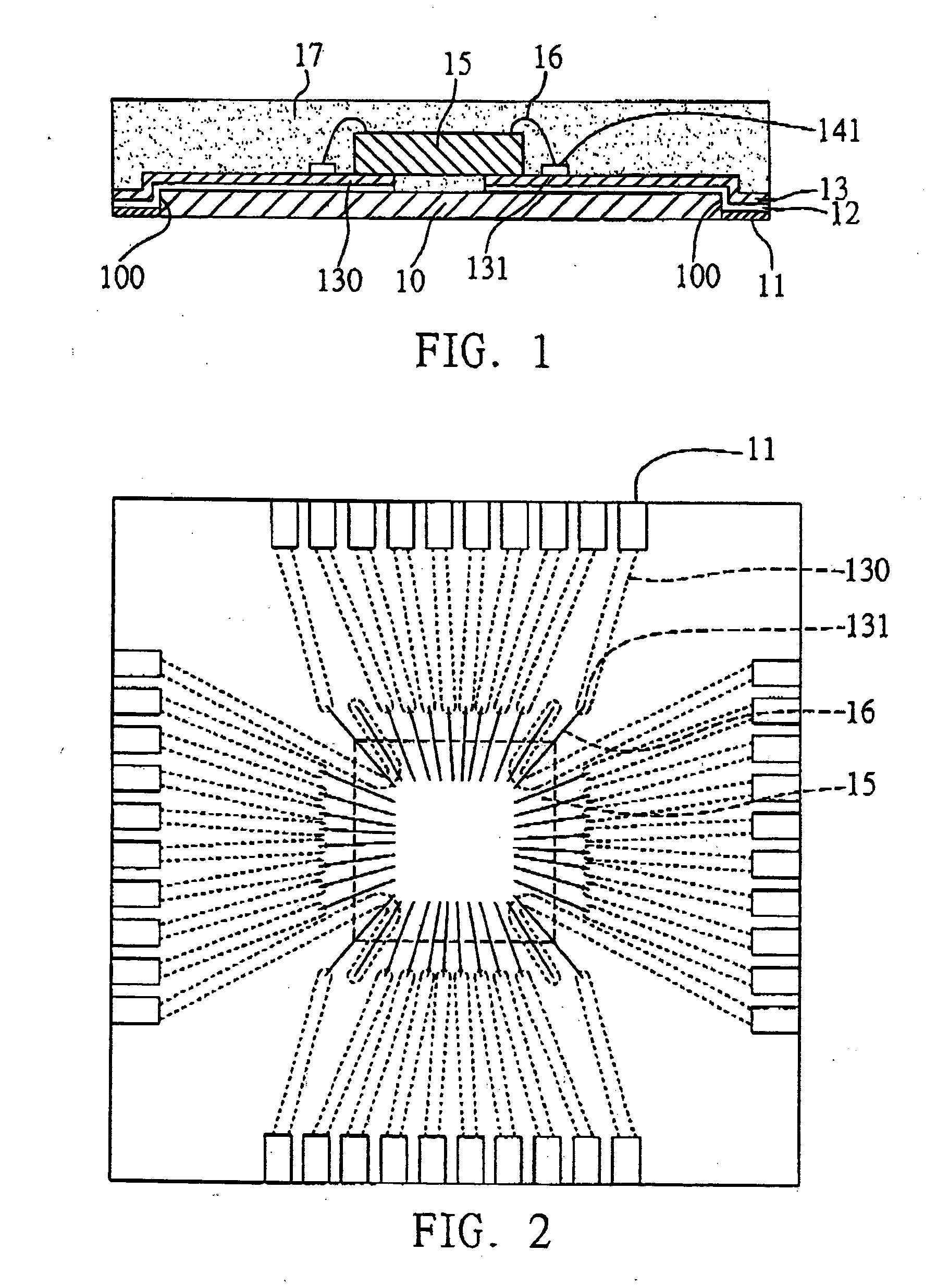 Semiconductor package free of substrate and fabrication method thereof