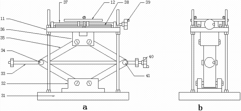 Integrated parameter test device of speed reducer