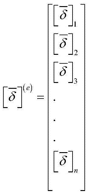 Power transmission tower pole stress calculation method based on finite element analysis