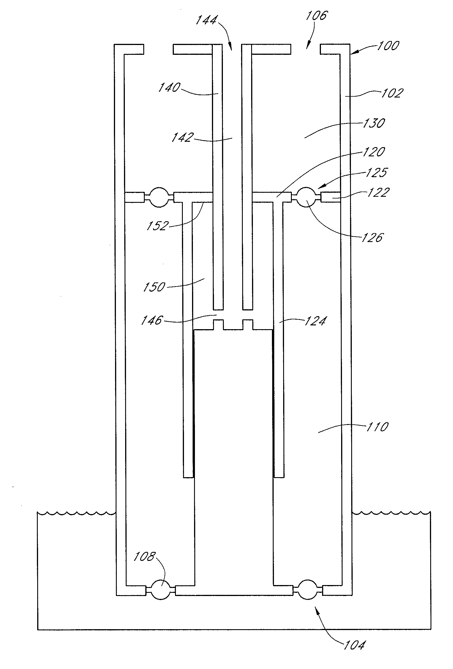 Coaxial pumping apparatus with internal power fluid column