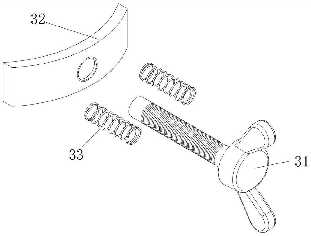 Tree nutrient solution fixing device for agriculture and forestry planting