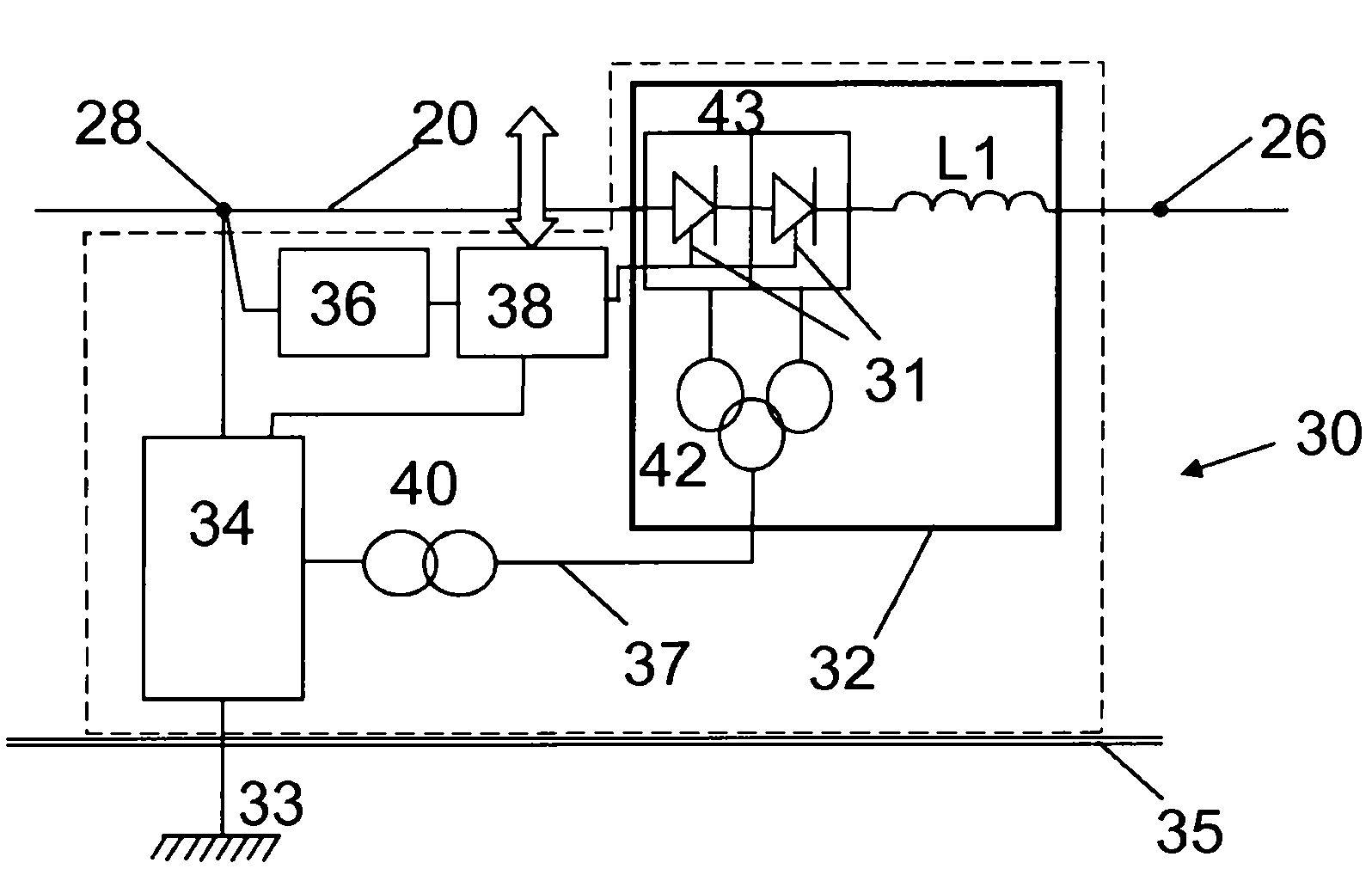 DC voltage compensation in a multi-terminal hvdc power transmission network