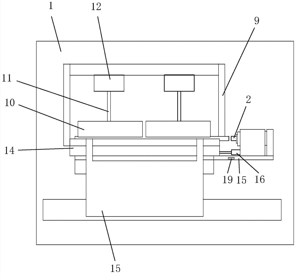 A chamfering device for a metal roller